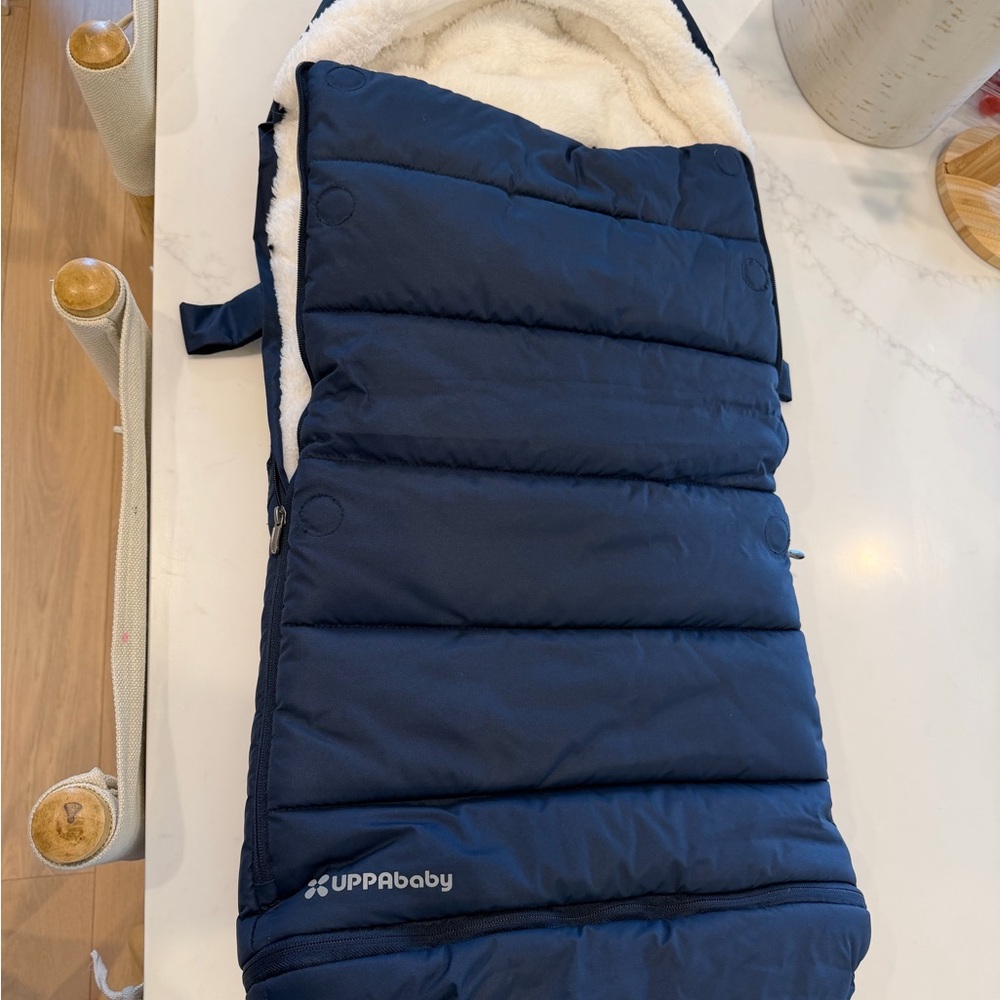 UPPAbaby Navy Cozy Footmuff for Kids